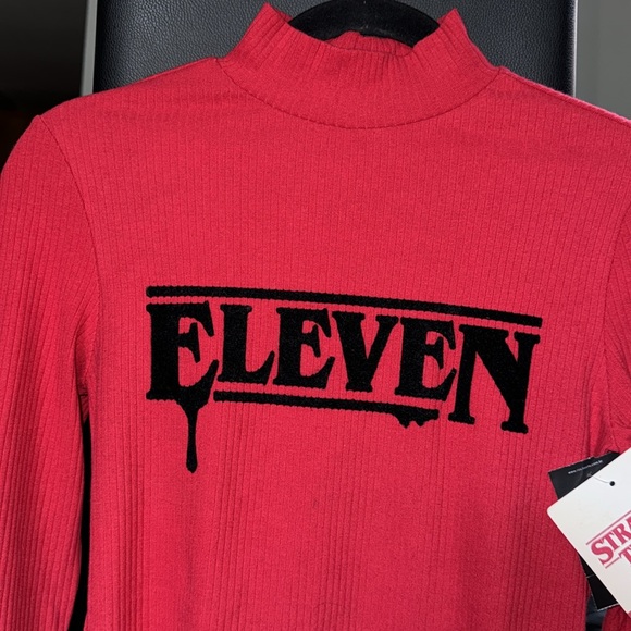 NWT. Stranger Things red turtle neck . Size Small - Picture 2 of 6